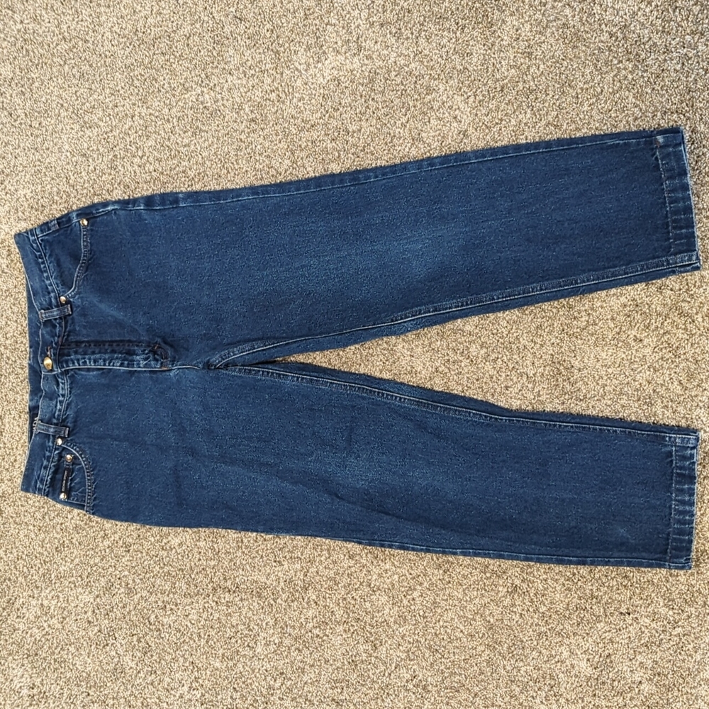 Escada Sport Women's Dark Blue Denim Jeans Vintage